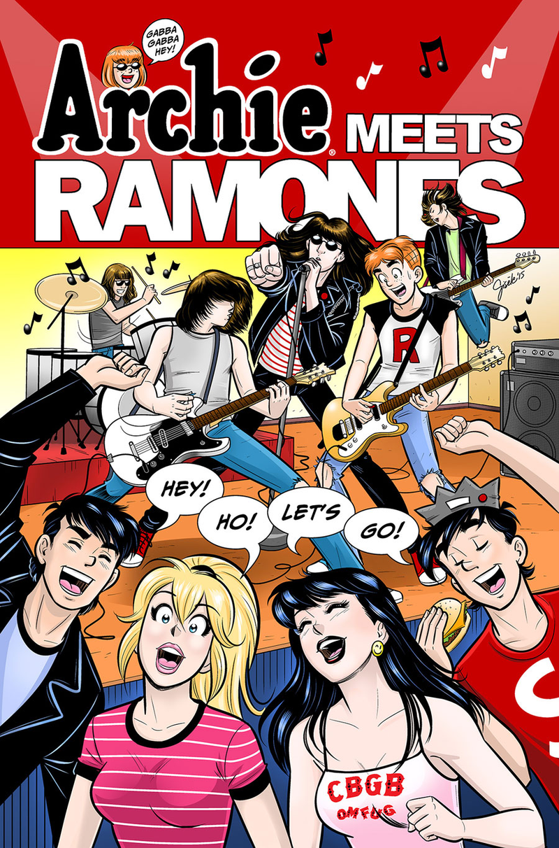Illustration for article titled The Ramones are starring in an Archie comic